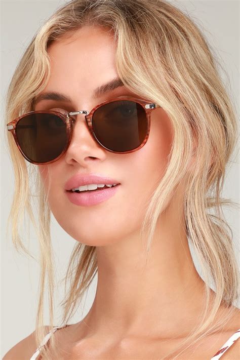 Cool Amber Sunglasses - Round Sunglasses - Amber Sunnies - Lulus