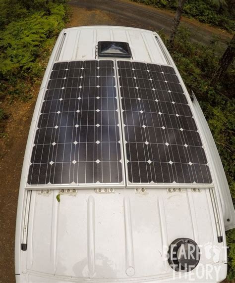 Solar panels on my 4x4 Mercedes Sprinter Van. Get the details in this ...