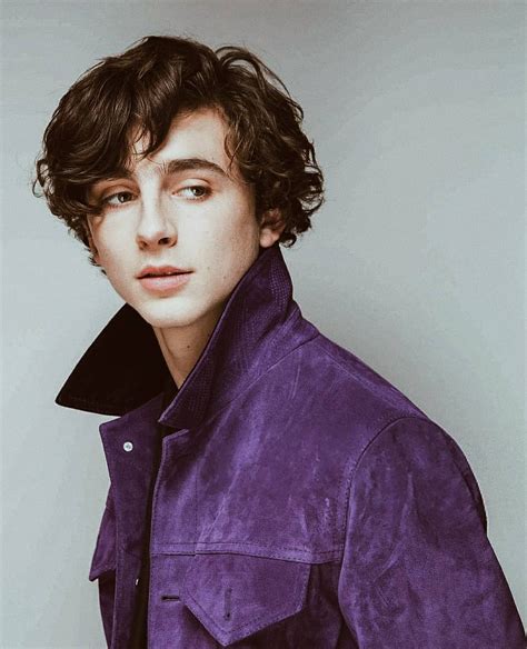 Timothée Chalamet 🇪🇸 on Instagram: “timothée and colour purple is a fantasy 💜💜💜💜 - - - #timothee ...