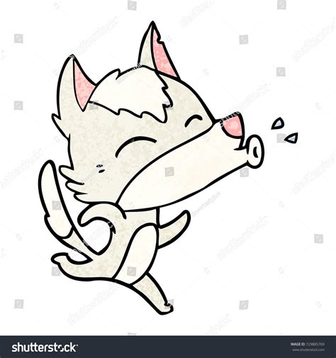 Howling Wolf Cartoon Stock Vector (Royalty Free) 729885769 | Shutterstock