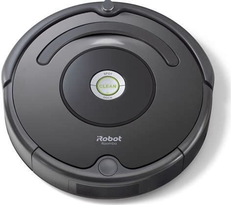 Buy IROBOT Roomba 676 Robot Vacuum Cleaner - Black & Charcoal | Free Delivery | Currys