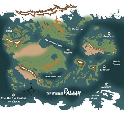 Pokemon: Shadow of the Sun - Blog - SOTS Lore #2: The World of Palaar (with NEW MAP and LORE)