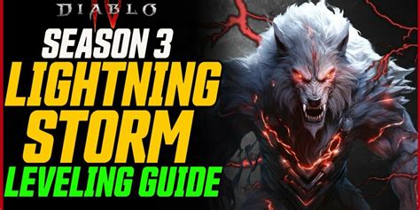 Moxsy: Season 3 Lightning Storm Druid Leveling Guide (Level 1-50 ...