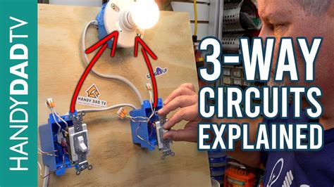 How to wire 3-way circuits - YouTube