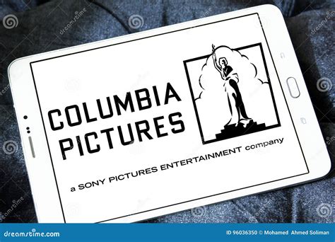 Sony Columbia Pictures Logo Editorial Image - Image of background ...