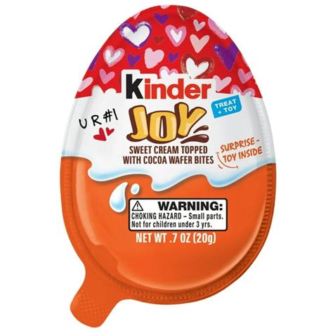 Kinder JOY Eggs, Individually Wrapped Chocolate Candy Egg With Toys ...