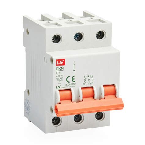 LS MCB Miniature Circuit Breaker 3 Pole 6kA C 6 Amp | Tro Pacific