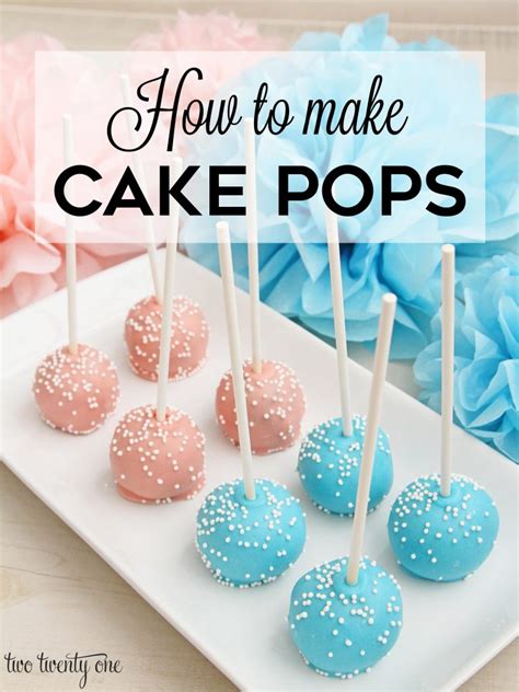 How to Make Cake Pops - Cake Pop Recipe