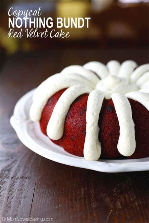 Copycat Nothing Bundt Red Velvet Cake - Mom Loves Baking