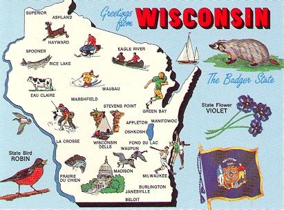 State Symbols Of Wisconsin