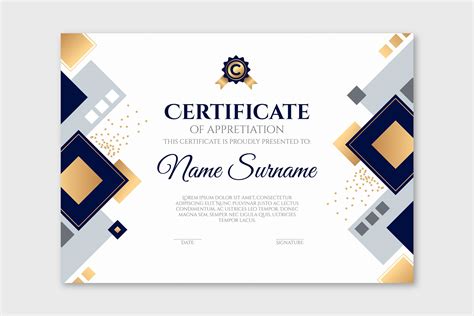 CERTIFICATE TEMPLATE | DESIGN CONCEPT. :: Behance