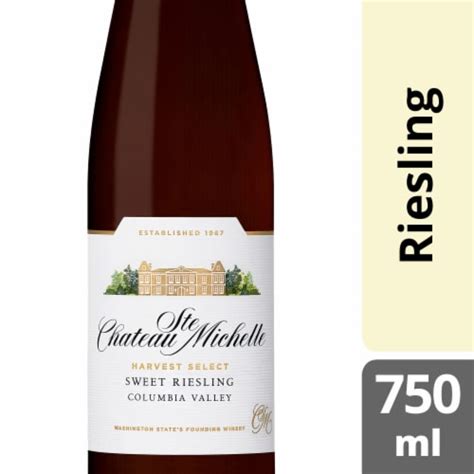 Chateau Ste Michelle Harvest Select Riesling Sweet White Wine, 750 mL - QFC