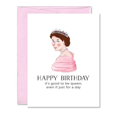 Queen Elizabeth II Birthday Card – Jones Street Press