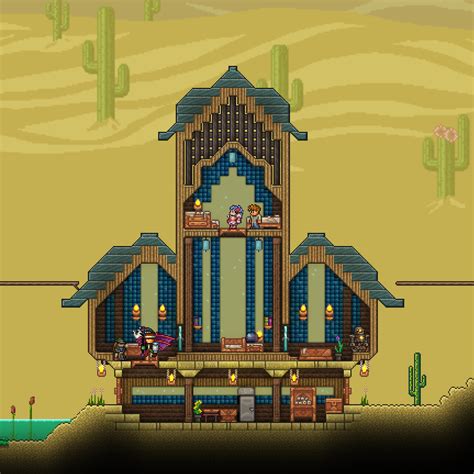 Desert House I am proud of. : r/Terraria