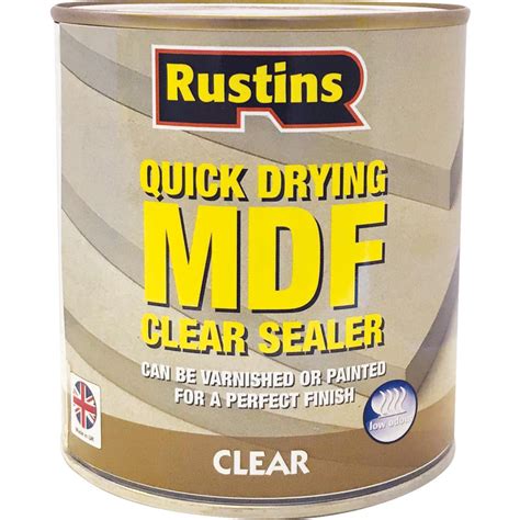 Rustins Quick Drying Clear MDF Primer Sealer 1L | Toolstation