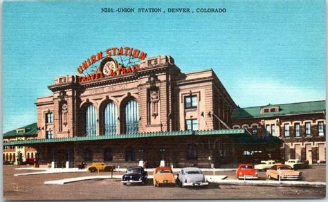 Union Station Denver 1940's | Union station denver, Union station, Colorado