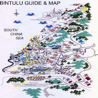 Sarawak Tourism & Travel: Bintulu Map