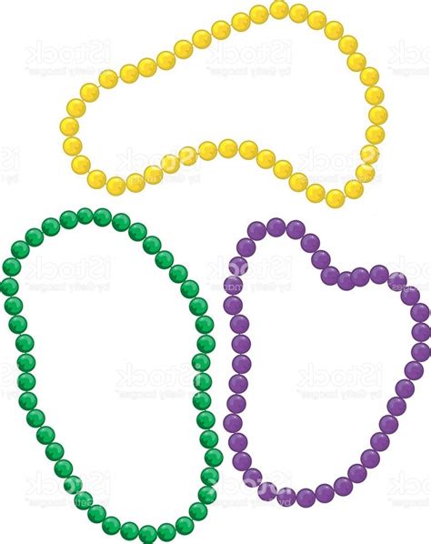 Mardi Gras Beads Vector at GetDrawings | Free download