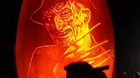 Freddy Krueger-themed pumpkin carving will get you in the Halloween ...