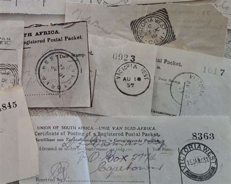 Other South African - VICTORIA WEST POSTMARK EXAMPLES - PLEASE READ DESCRIPTION. was sold for 99 ...