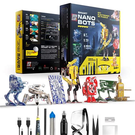 ができてし Geeek STEM Toys - Educational Robotics Kits for Kids - Printed ...