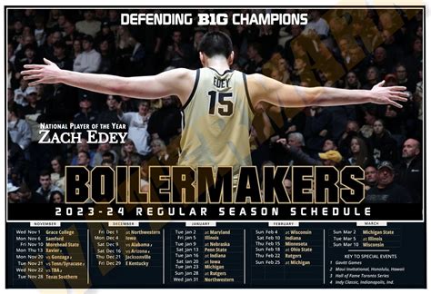 Purdue 2024 Basketball Schedule - Brett Clarine