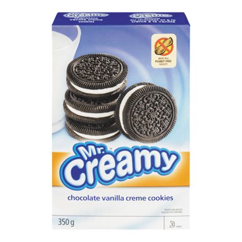 Mr. Cookies Mr. Creamy Chocolate Vanilla Cookie (350 g) - Instacart