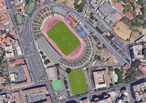 LA SICILIA: "Catania, ampliamento stadio a 40-50mila posti idea ...