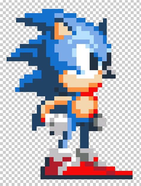 Sonic The Hedgehog 2 Pixel Art Video Game PNG, Clipart, 8 Bit, Area, Art, Art Video Game ...