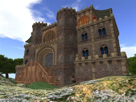 Second Life Marketplace - Medieval Castle with Tudor Hall