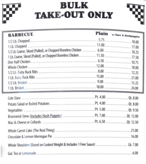 Menus - Clyde Cooper's BBQ