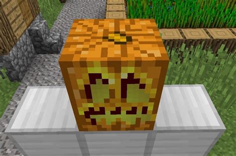 Minecraft: How to Make Jack o Lantern