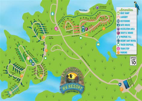 Lake Lanier RV Resort Map | Margaritaville RV Resort Lanier Islands