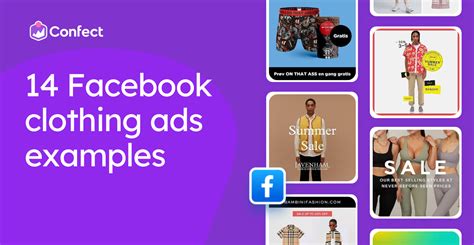 14 Facebook clothing ads examples - Confect.io