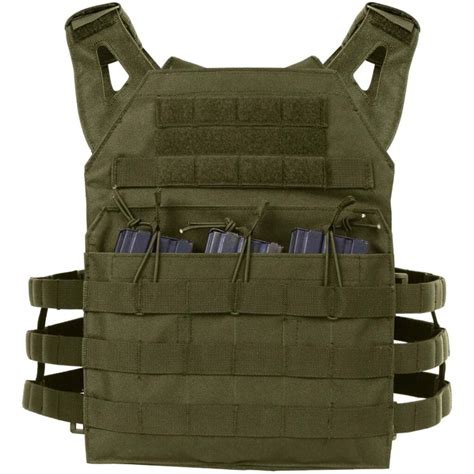 Rothco Lightweight Armor Plate Carrier Vest - Multiple Color And Size Options - Sirius Survival