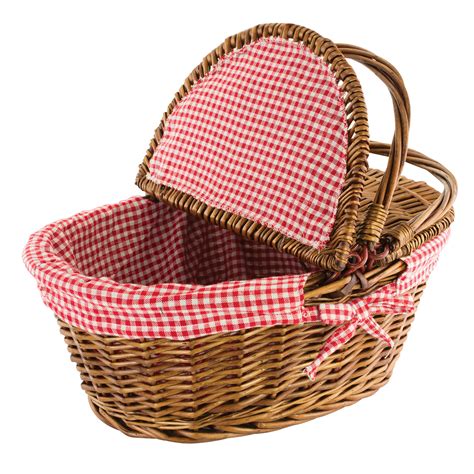 Country Style Wicker Picnic Basket – KOVOT