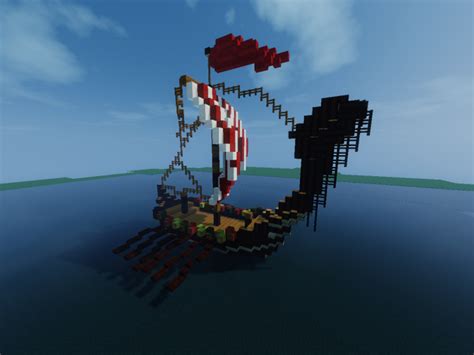 Viking ship Minecraft Map