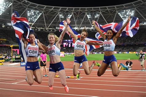 World Athletics Championships 2017 results: Great Britain win relay silver in women's 4x400m ...