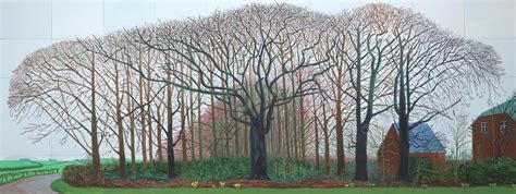 David Hockney's Trees | Landschapsschilderijen, Landschapskunst, Boom schilderijen