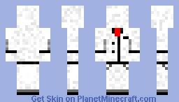 White Suit Minecraft Skin