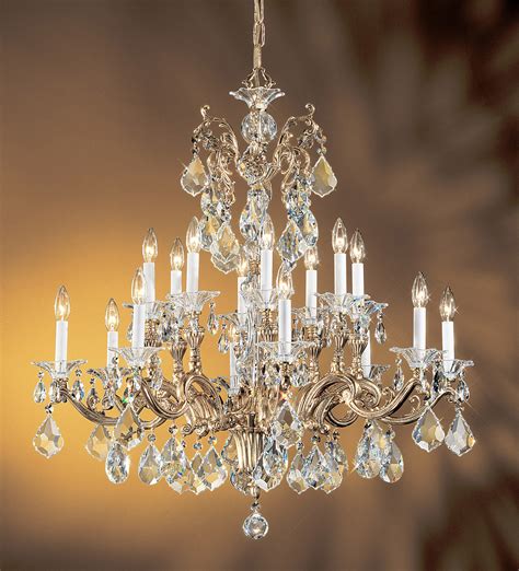 Vecchio Crystal Chandelier - Model No. C2663CC | Copper Lantern Lighting