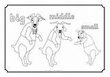 Three Billy Goats Gruff Coloring Pages sketch template