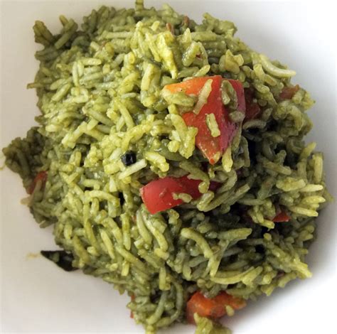 Spinach Rice Recipe | Healthy Green Rice Dish | Palak Pulao