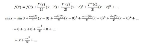 √ Taylor Series (Common & Expansion Formula, Examples) | Sigma Tricks