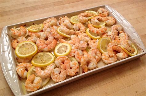 Oven Roasted Shrimp with Lemon and Garlic recipe