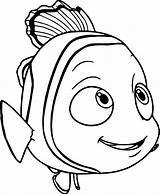 Printable Finding Nemo Coloring Pages sketch template
