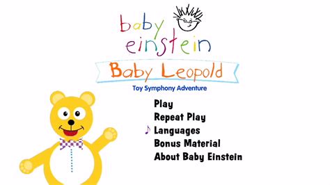 Baby Einstein Baby Macdonald Dvd Menu 2004 Youtube