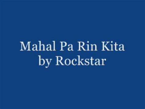 Mahal Pa Rin Kita - Rockstar Chords - Chordify