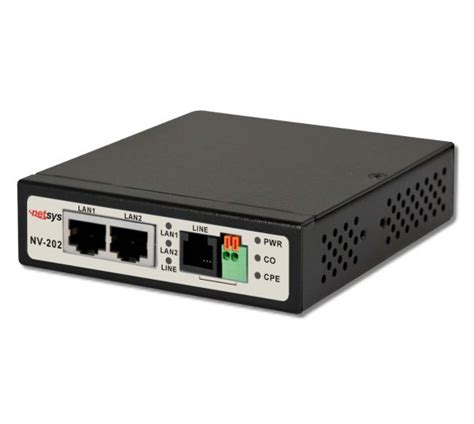 Netsys NV-202 VDSL2 Modem with Master/Slave DIP Switch; VDSL2 Bridge , 190,40