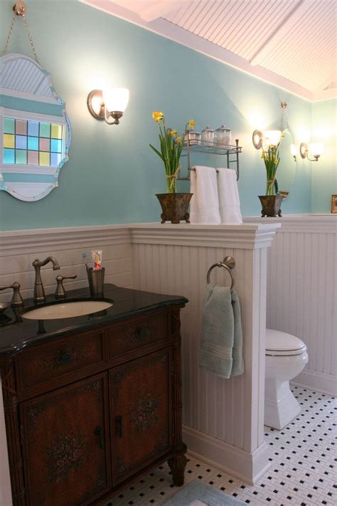 bathroom pony wall ideas - Google Search | Bathrooms remodel, Bathroom ...